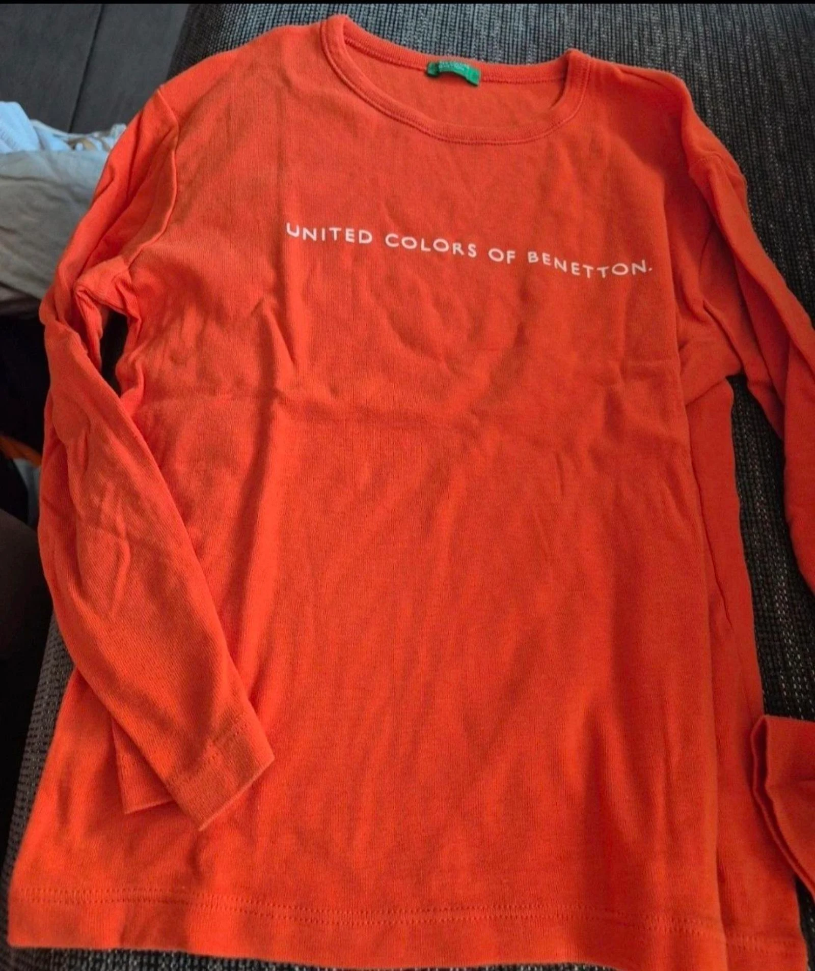 Camiseta manga larga tamanho 8 anos Benetton – photo 4